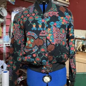 Carole Little Multicolor Patterned Jacket